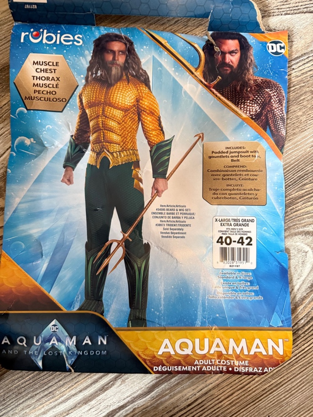 Halloween Aquaman Adult Costume